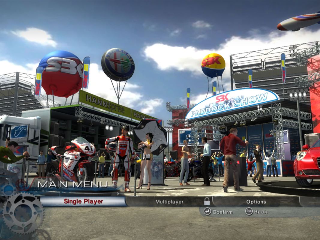 SBK 09: Superbike World Championship screenshot 2 for Playstation 2